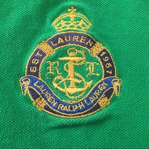 Y2K Ralph Lauren Green Polo